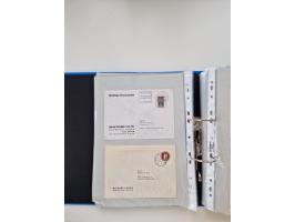 1949/80(ca.), über 1100 Briefe und Karten, dabei bessere frühe Frankaturen