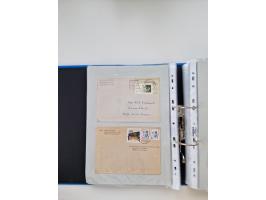 1949/80(ca.), über 1100 Briefe und Karten, dabei bessere frühe Frankaturen