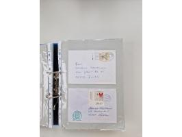 1949/80(ca.), über 1100 Briefe und Karten, dabei bessere frühe Frankaturen