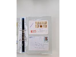 1949/80(ca.), über 1100 Briefe und Karten, dabei bessere frühe Frankaturen