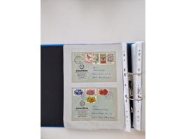 1949/80(ca.), über 1100 Briefe und Karten, dabei bessere frühe Frankaturen