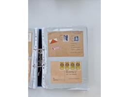 1949/80(ca.), über 1100 Briefe und Karten, dabei bessere frühe Frankaturen