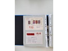 1949/80(ca.), über 1100 Briefe und Karten, dabei bessere frühe Frankaturen