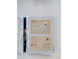 1949/80(ca.), über 1100 Briefe und Karten, dabei bessere frühe Frankaturen