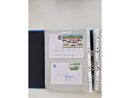 1949/80(ca.), über 1100 Briefe und Karten, dabei bessere frühe Frankaturen