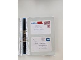 1949/80(ca.), über 1100 Briefe und Karten, dabei bessere frühe Frankaturen