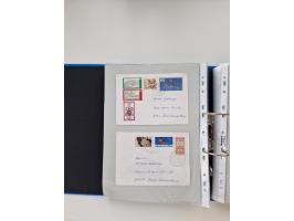 1949/80(ca.), über 1100 Briefe und Karten, dabei bessere frühe Frankaturen