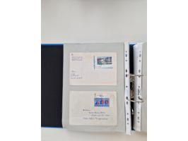 1949/80(ca.), über 1100 Briefe und Karten, dabei bessere frühe Frankaturen