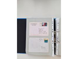 1949/80(ca.), über 1100 Briefe und Karten, dabei bessere frühe Frankaturen