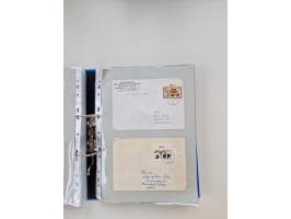 1949/80(ca.), über 1100 Briefe und Karten, dabei bessere frühe Frankaturen