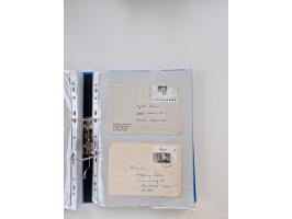 1949/80(ca.), über 1100 Briefe und Karten, dabei bessere frühe Frankaturen