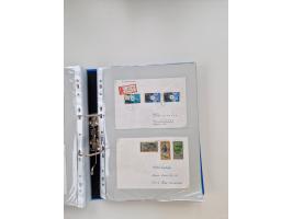 1949/80(ca.), über 1100 Briefe und Karten, dabei bessere frühe Frankaturen