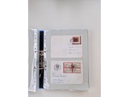 1949/80(ca.), über 1100 Briefe und Karten, dabei bessere frühe Frankaturen