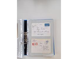 1949/80(ca.), über 1100 Briefe und Karten, dabei bessere frühe Frankaturen