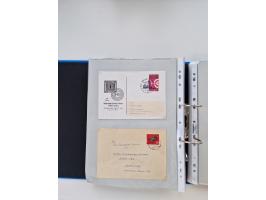 1949/80(ca.), über 1100 Briefe und Karten, dabei bessere frühe Frankaturen