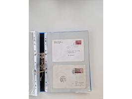 1949/80(ca.), über 1100 Briefe und Karten, dabei bessere frühe Frankaturen