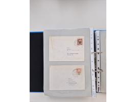 1949/80(ca.), über 1100 Briefe und Karten, dabei bessere frühe Frankaturen