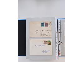 1949/80(ca.), über 1100 Briefe und Karten, dabei bessere frühe Frankaturen