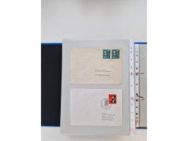 1949/80(ca.), über 1100 Briefe und Karten, dabei bessere frühe Frankaturen