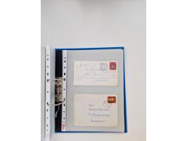 1949/80(ca.), über 1100 Briefe und Karten, dabei bessere frühe Frankaturen
