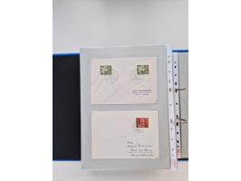 1949/80(ca.), über 1100 Briefe und Karten, dabei bessere frühe Frankaturen