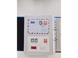 1949/80(ca.), über 1100 Briefe und Karten, dabei bessere frühe Frankaturen