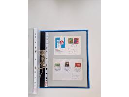 1949/80(ca.), über 1100 Briefe und Karten, dabei bessere frühe Frankaturen