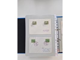 1949/80(ca.), über 1100 Briefe und Karten, dabei bessere frühe Frankaturen