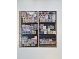 1923/60, umfangreicher ungebraucht/postfrischer und gestempelter Händler-Bestand ab Weimar bis Bund/Berlin und DDR mit besser