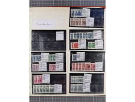 1939/45, ungebrauchter/postfrischer und gestempelter Bestand mit Lagerbuch, Teilsammlungen und Steckkarten. Dabei Sudetenland