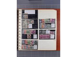 1939/45, ungebrauchter/postfrischer und gestempelter Bestand mit Lagerbuch, Teilsammlungen und Steckkarten. Dabei Sudetenland