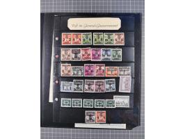 1939/45, ungebrauchter/postfrischer und gestempelter Bestand mit Lagerbuch, Teilsammlungen und Steckkarten. Dabei Sudetenland