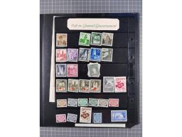 1939/45, ungebrauchter/postfrischer und gestempelter Bestand mit Lagerbuch, Teilsammlungen und Steckkarten. Dabei Sudetenland