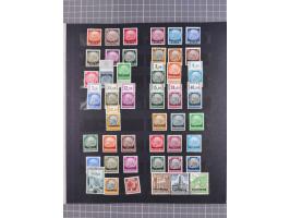 1939/45, ungebrauchter/postfrischer und gestempelter Bestand mit Lagerbuch, Teilsammlungen und Steckkarten. Dabei Sudetenland