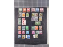 1939/45, ungebrauchter/postfrischer und gestempelter Bestand mit Lagerbuch, Teilsammlungen und Steckkarten. Dabei Sudetenland