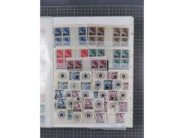 1939/45, ungebrauchter/postfrischer und gestempelter Bestand mit Lagerbuch, Teilsammlungen und Steckkarten. Dabei Sudetenland