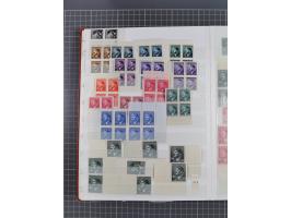 1939/45, ungebrauchter/postfrischer und gestempelter Bestand mit Lagerbuch, Teilsammlungen und Steckkarten. Dabei Sudetenland