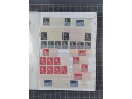 1939/45, ungebrauchter/postfrischer und gestempelter Bestand mit Lagerbuch, Teilsammlungen und Steckkarten. Dabei Sudetenland
