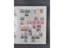 1939/45, ungebrauchter/postfrischer und gestempelter Bestand mit Lagerbuch, Teilsammlungen und Steckkarten. Dabei Sudetenland