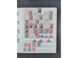 1939/45, ungebrauchter/postfrischer und gestempelter Bestand mit Lagerbuch, Teilsammlungen und Steckkarten. Dabei Sudetenland