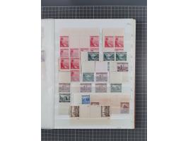 1939/45, ungebrauchter/postfrischer und gestempelter Bestand mit Lagerbuch, Teilsammlungen und Steckkarten. Dabei Sudetenland