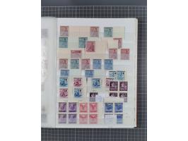 1939/45, ungebrauchter/postfrischer und gestempelter Bestand mit Lagerbuch, Teilsammlungen und Steckkarten. Dabei Sudetenland