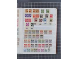 1939/45, ungebrauchter/postfrischer und gestempelter Bestand mit Lagerbuch, Teilsammlungen und Steckkarten. Dabei Sudetenland