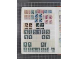 1939/45, ungebrauchter/postfrischer und gestempelter Bestand mit Lagerbuch, Teilsammlungen und Steckkarten. Dabei Sudetenland