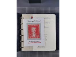 1940/2014(ca.), vorwiegend postfrische Sammlungen, dabei Französische Zone inkl. Mi.-Nr. 46II postfrisch, Bizone Mi.-Nr. 52-6
