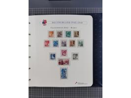 1940/2014(ca.), vorwiegend postfrische Sammlungen, dabei Französische Zone inkl. Mi.-Nr. 46II postfrisch, Bizone Mi.-Nr. 52-6