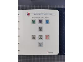 1940/2014(ca.), vorwiegend postfrische Sammlungen, dabei Französische Zone inkl. Mi.-Nr. 46II postfrisch, Bizone Mi.-Nr. 52-6