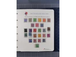 1940/2014(ca.), vorwiegend postfrische Sammlungen, dabei Französische Zone inkl. Mi.-Nr. 46II postfrisch, Bizone Mi.-Nr. 52-6