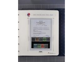 1940/2014(ca.), vorwiegend postfrische Sammlungen, dabei Französische Zone inkl. Mi.-Nr. 46II postfrisch, Bizone Mi.-Nr. 52-6