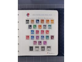 1940/2014(ca.), vorwiegend postfrische Sammlungen, dabei Französische Zone inkl. Mi.-Nr. 46II postfrisch, Bizone Mi.-Nr. 52-6